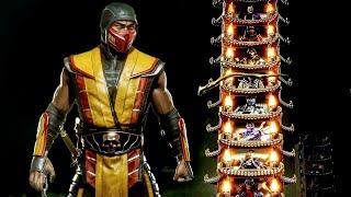 Champion Klassic Tower HellFire Scorpion | Mortal Kombat 11 - No Commentary