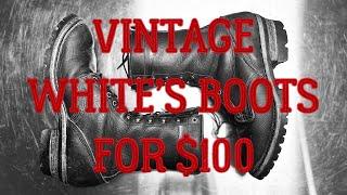 Vintage White's Boots for only $100