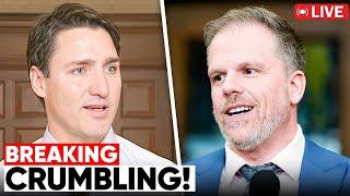 Rumors Fly | Trudeau CAUGHT in TEARS as Mark Holland Set to RESIGN – Liberal Party in REVOLT!