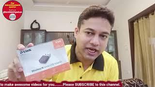 D-Link DWA-131 Wireless N Nano USB Adapter | UnBoxing | Glitters Infotech