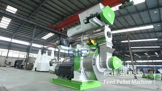 RICHI SZLH520 Grass Pellet Machine for Ruminant Feed Pellets