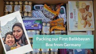 Packing our First Balikbayan Box from Germany - Ano ang Laman ng Balikbayan Box? #buhayofw