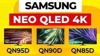 Gama TV Samsung Neo QLED 4K 2024 | Diferencias QN95D vs QN90D vs QN85D