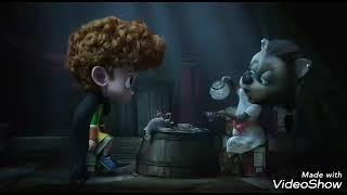 Hotel Transylvania 2 - Dennis and Winnie Werewolf in Spooky Ice Cream Parlor