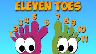 Eleven Toes! (count to 11!)