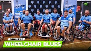 'They're tryna kill me!' - Fletch & Hindy go ALL IN on wheelchair Rugby League  | Matty Johns