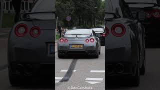 GT-R R35 Trio arriving at Car Meet!