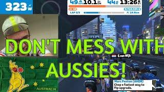 No love from the Aussies! - AHDR THE CHOP!