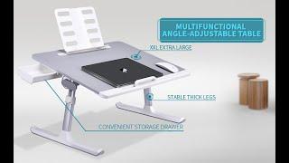 SAIJI FOLDABLE TABLE (XXL) for Eating, Working, Writing, Gaming, Drawing