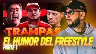  LOS FREESTYLERS NO LO RECONOCEN | PIEZAS REACCIONA A EL HUMOR DEL FREESTYLE (1/2)