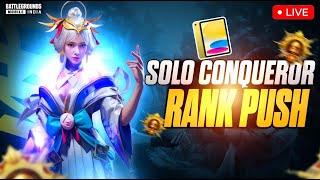  # 1 RANK PUSH SOLO PLSTINUM TO CONQUROR #mobilegamerlive #viralvideos #bgmimobilerankpush