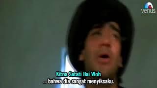 Ek Aaisi Ladki Thi (Sad) - Kumar Sanu - Movie: Dilwale (1994)- Subtitle Indonesia