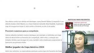 Favoritos da Copa América 2024 veja o que esperar dos jogos