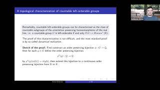 "Subgroups of left-orderable groups", Arman Darbinyan (Texas A&M), NYGT Seminar, Thur, Mar 18, 2021