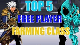 AQW Top 5 Farming Classes 2024 (Free Player)