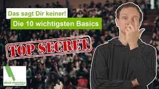 Das sagt Dir keiner! - Die 10 wichtigsten Basics II Chemie für Mediziner II about chemistry