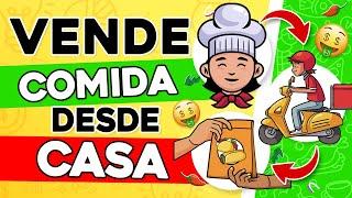 ‍ Como INICIAR Un Negocio De COMIDA Desde CASA Paso A Paso