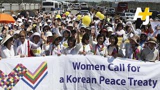 Activists Crossed From North Korea Into South Korea Calling For A Peace Deal