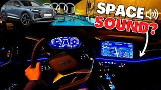 Spaceship Acceleration? 2024 Audi Q4 286HP POV Night Drive