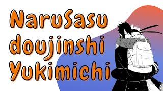 NaruSasu doujinshi "Yukimichi" - Sasuke and Naruto meet during the blank period