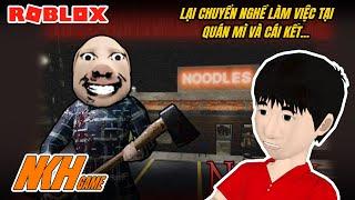 LẠI CHUYỂN NGHỀ LÀM VIỆC TẠI QUÁN MÌ VÀ CÁI KẾT... | Roblox - Midnight Noodles | NKH Game