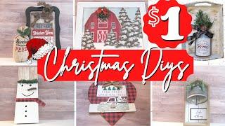  $1 Dollar Store CHRISTMAS DIY'S 2020 EASY FARMHOUSE CHRISTMAS DECORATIONS  Brightology Lights
