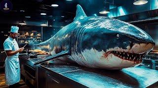 SHOCKED! The Secret Behind The Delicious Dish From $10.000 Shark | Fishing Documentary