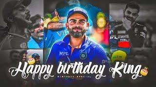 Happy Birthday King kohli• Virat kohli Birthday edit  • Lastedit•#Viratkohlibirthday #Viratkohli