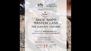 San Francisco Shoe Shine Workshop at Allen Edmonds