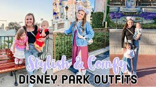 STYLISH and COMFY Disney Outfits | Disney Mom Outfits | What I Wore To Disney World