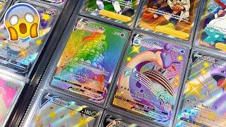 ADDING EVERY SHINY ULTRA RARE INTO MY POKEMON CARD BINDER COLLECTION! (Opening Packs)