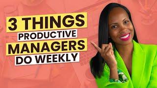Why You Need a WEEKLY Manager Date | Leadership Tips
