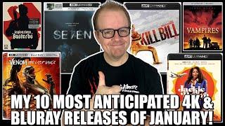 My 10 MOST Anticipated 4Ks And Blurays Of January 2025!