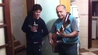 Meu pai Bira e João Reis cantam "All I got to do", dos Beat