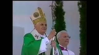 Großer Gott, wir loben Dich! Papst Benedikt 2006 in München Deutschland