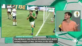 Debate Jogo  Aberto: Quem é o favorito no clássico Palmeiras x São Paulo?