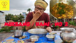 MUKBANG or HAMI ( CHAK, MAIREN SOIBUM NGA, SOUGRI, CHAMPHUT, AMETPI) #MUKBANG #KHORJEIMAPU #HAMI-2