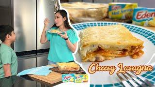 Cheesy Lasagna Recipe | Chefmom Rosebud