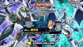 80% Win Rate! Duel Links DLV Max Cyberse Darkfluid Link Deck (No Rituals) WCS 2024