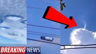 Something Very Strange Is Happening To Our Sky! Massive Metallic UFO! 2024