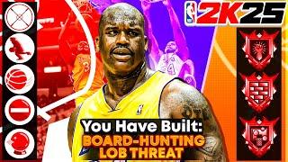 How to Make a BOARD-HUNTING LOB THREAT in NBA 2K25! Vol. 1