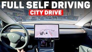 Tesla Full Self Driving Beta In The City - This Needs Work (Philadelphia, PA)