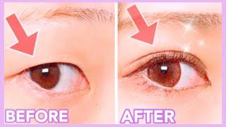 Create Double Eyelid Without Surgery! | Make Your Eyes Bigger Naturally