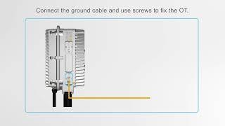 HUAWEI Access Network-MA5811S-DE16 Installation Guide-Connect the PGND cable