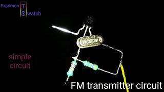 FM Transmitter Circuit || simple FM Circuit . [100.2MHz]