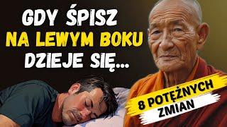 To, co się dzieje, gdy ŚPISZ NA LEWYM BOKU, jest NIESAMOWITE | Historia Zen