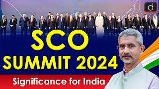 SCO Summit 2024: PM Modi | S Jaishankar | India's Role and Challenges | UPSC | Around the World