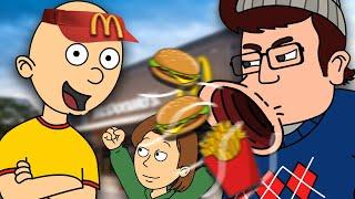 Caillou SAVES McDonald's From Bob/Ungrounded