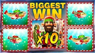 MAX STAGE BIGGEST WIN On BIG BASS CHRISTMAS BASH SLOT!! (x10)