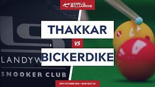 Rishabh Thakkar v Ron Bickerdike | Last 32 | 2024 World Billiards Championship